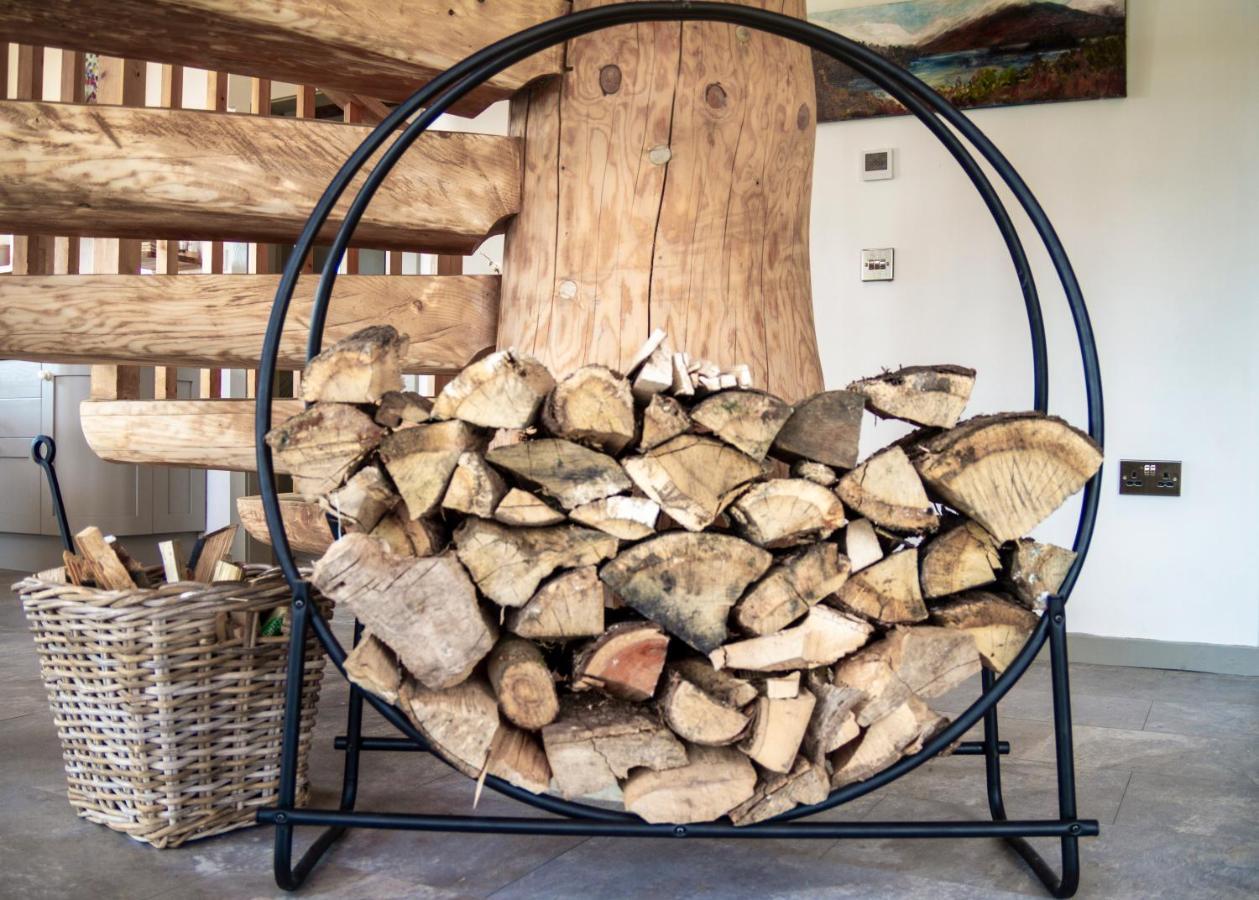 Wild Nurture Eco Luxury Offgrid Log Cabin Fort William Exterior foto
